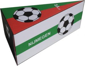 NEC Nijmegen traktatie taartpunt voetbal traktatie zelf maken