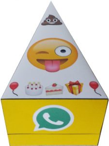 Whatsapp emoji traktatie taartpunt