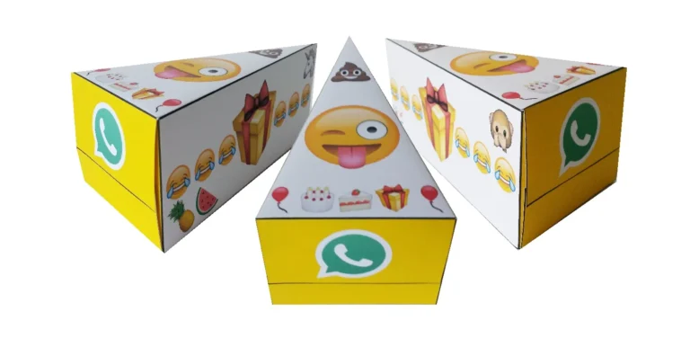 Whatsapp emoji traktatie taart