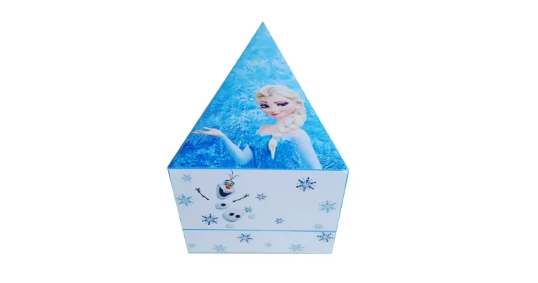 Frozen taartpunt met Elsa en Olaf